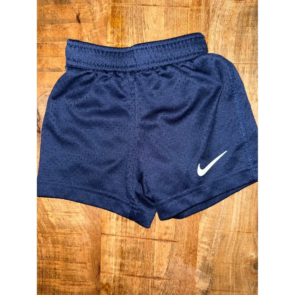 Nike Under Armour Boys Shorts Bundle 4pc Navy Blue Camo Dri-FIT Size 2T